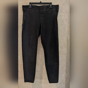 Black Pull-on Jeggings Lauren Conrad size 12